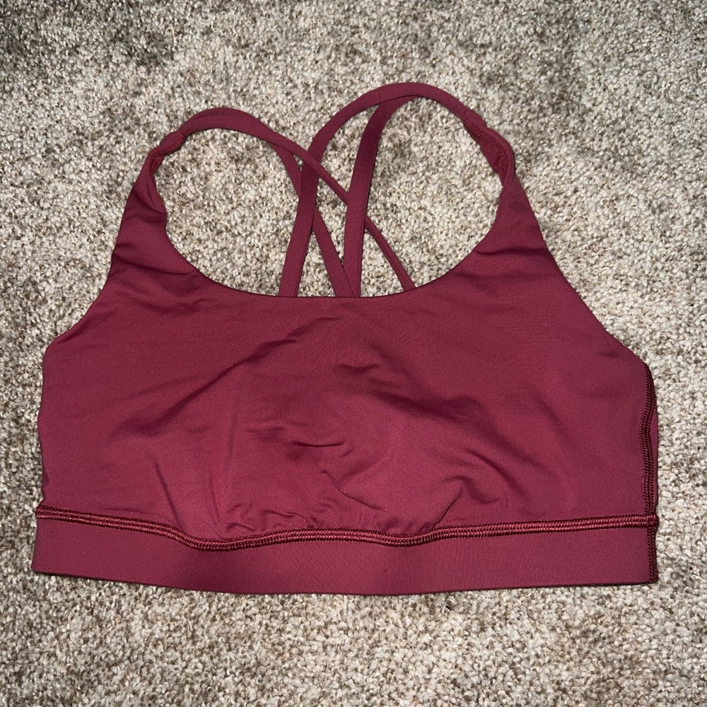 Lululemon energy bra size 8
